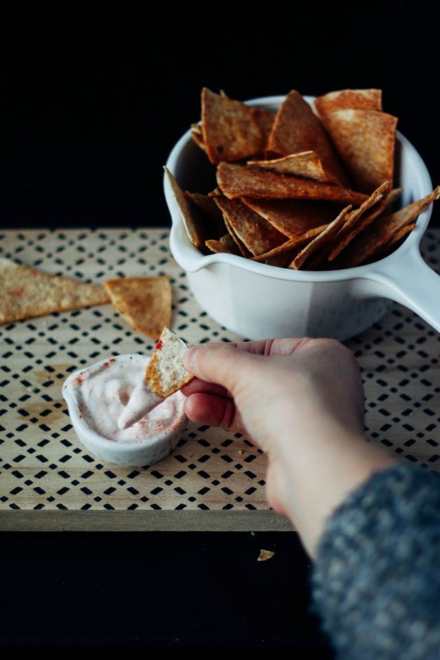 Recipe; homemade nacho chips